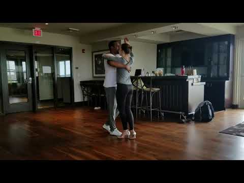 Adrian and Amanda Casino Dance Demo with Musicality , Manolito y Su Trabuco