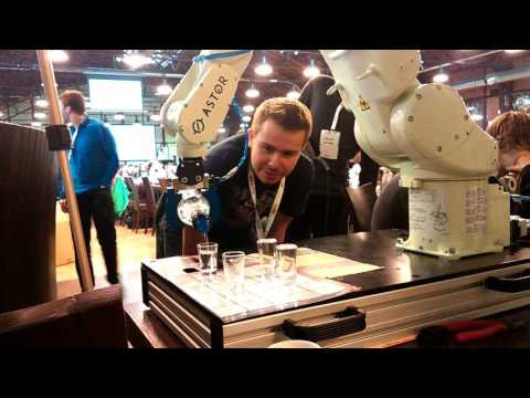 Robot do polewania wódki "Polewacz 300" AGHacks 2015