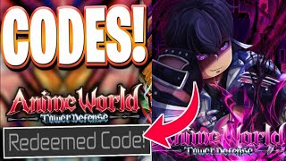 *NEW* UPDATE 🔥 ANIME WORLD TOWER DEFENSE CODES IN MARCH 2026 | ROBLOX CODES MARCH 2026