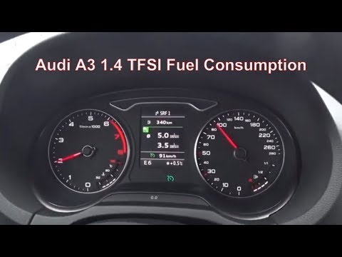 Audi A3 8V 1.4 TFSI 2013 Fuel Consumption Test