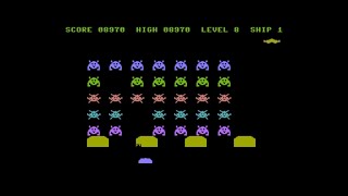 [★★★★★★☆☆☆☆] Invaders (by CBM) — 9.870p on Commodore C16 / C116 / Plus/4
