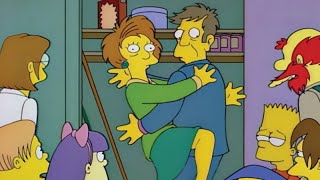 Skinner and Krabappel Making Babies in the Closet
