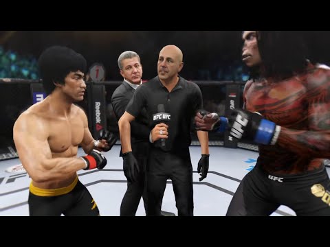 Bruce Lee vs. Star Demon - EA Sports UFC 2 - Dragon Fights 🐉