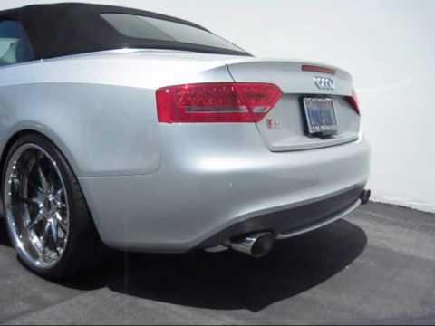 Audi S5 exhaust