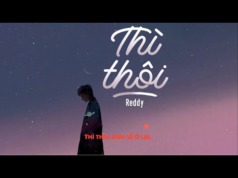 Thì Thôi - Reddy [ Beat Gốc / Karaoke ] TONE NAM