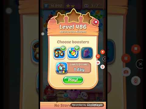 Cookie Cats Pop Level 436 Fail