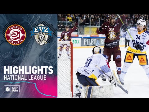 Genf vs. Zug 4:0 – Highlights National League