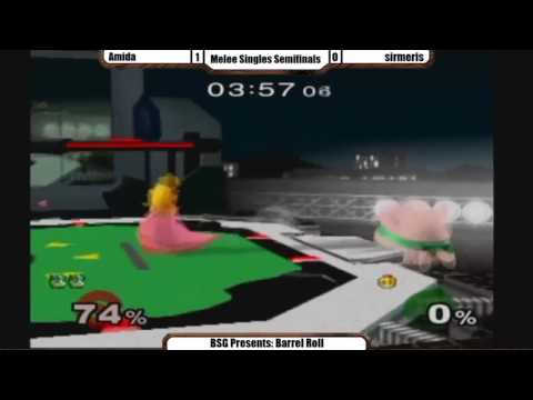 BSG Barrel Roll (Melee Singles) - Amida vs Sirmeris