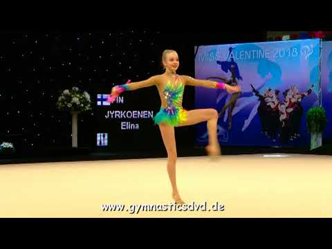 Elina Jyrkoenen (FIN) - Junior - 12 - Miss Valentine 2018