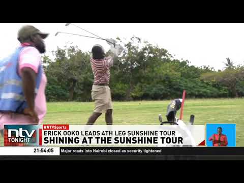Erick Ooko leads 4th leg Sunshine golf tour
