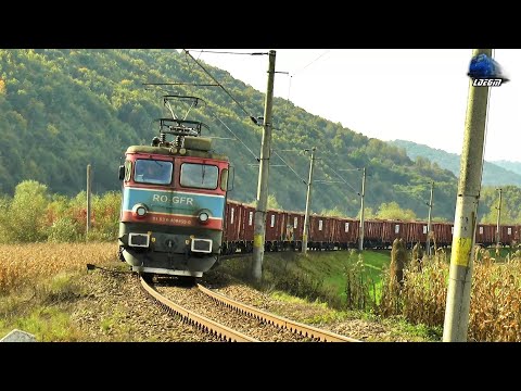 LE5100KW 40-0459-0 & Marfar Grup Feroviar Român Freight Train in Rebrișoara - 21 October 2020
