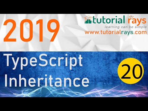 20 TypeScript Inheritance 2019 Tutorial Rays | By Umar Rahman