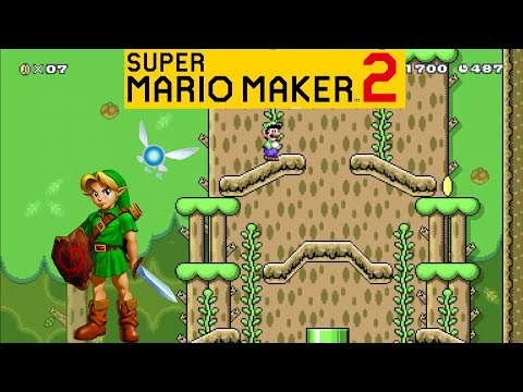 Mario Maker 2-Inside The Great Deku Tree