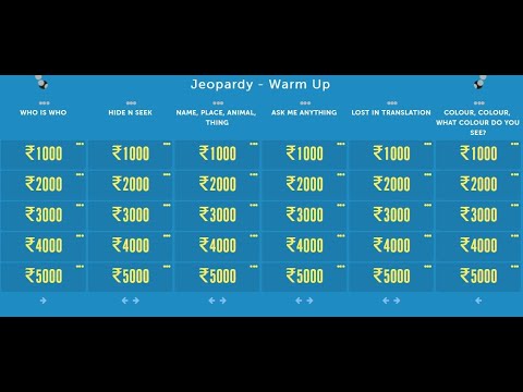 JEOPARDY - the grand finale of musiCarnival'20