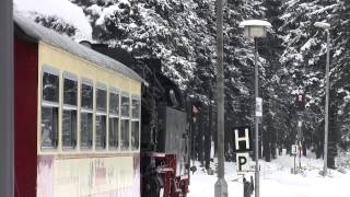 preview picture of video 'HSB Brockenbahn - Harzen smalsporsbane.'