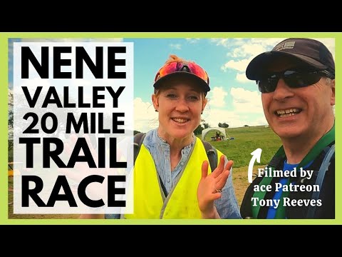 Nene Valley 20 mile trail race 2022, held annually from Fotheringhay (near Peterborough, UK)