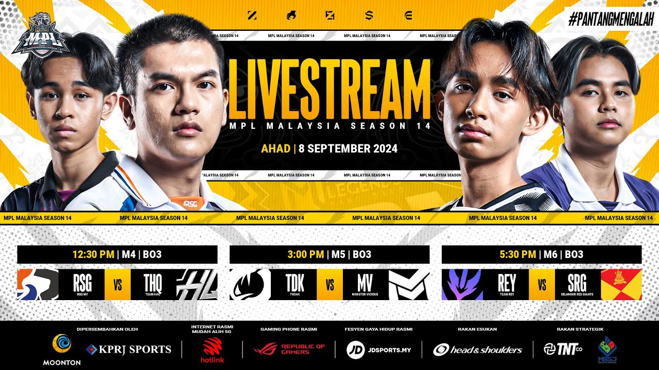 [BM] MPL MY Musim 14 Regular Season Minggu 1 Hari 2