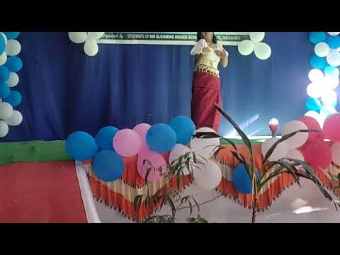 Takshi sonjani performed by Dipika Thokchom Teachers' Day @Km Blooming Hr. Sec. School, Khangabok