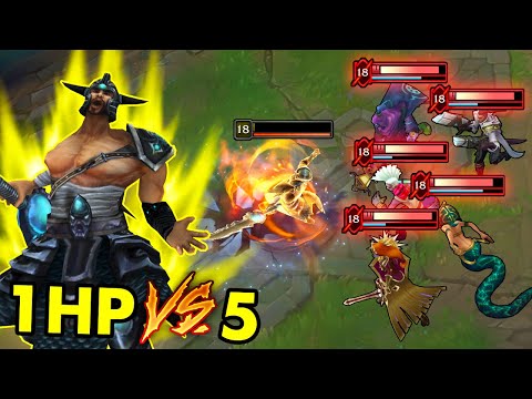 League of Legends, But You Only Have 1% Health...