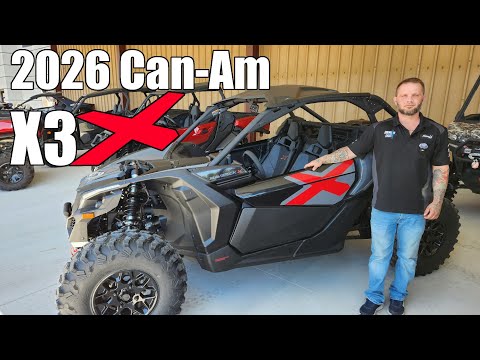 New 2026 Can Am Maverick X3 X model walk around