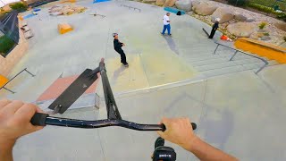 KICKLESS EVERY SINGLE SCOOTER CHALLENGE AT SKATEPARK!