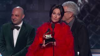 Kacey Musgraves Wins Album Of The Year | 2019 GRAMMYs Acceptance Speech
