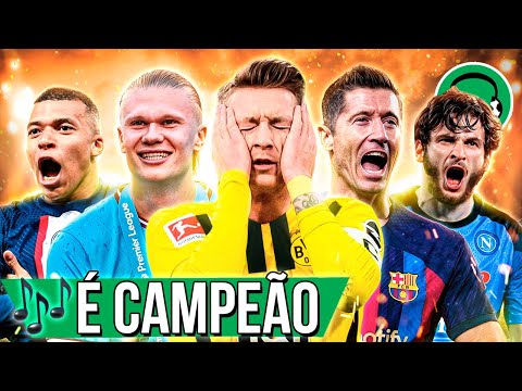 ♫ OS CAMPEÕES EUROPEUS DE 2023! 🏆 | Paródia The Lazy Song - Bruno Mars