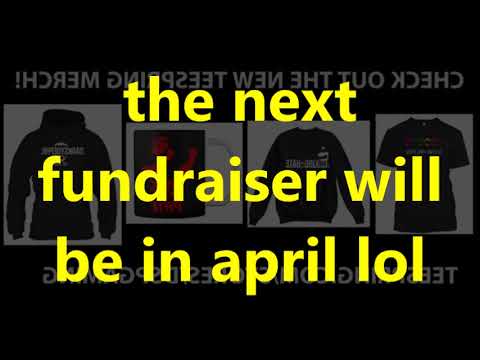 DsPgaming--next fundraiser in april & admitting that he is an envious