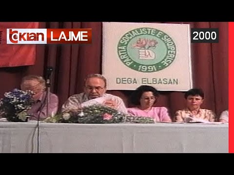 Nano ne Konferencen e PS Elbasan - (10 Qershor 2000)