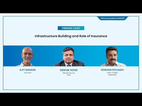 Thumbnail for Infrastructure Building & Insurance: Deepak Sood & Ajit Ranade | FE Insurance Summit 2025 by Ajit Ranade