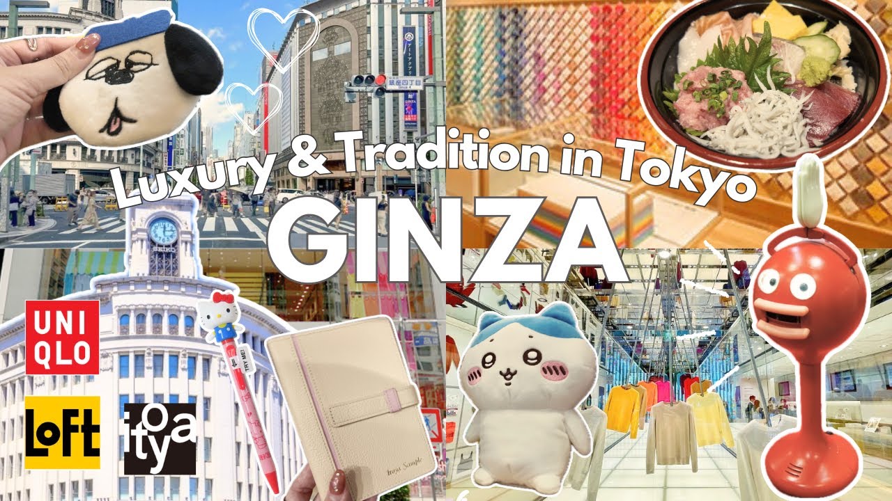 Ginza Tokyo Shopping Vlog👜💕 | Uniqlo, GINZA SIX, Itoya, Toys & Character Goods