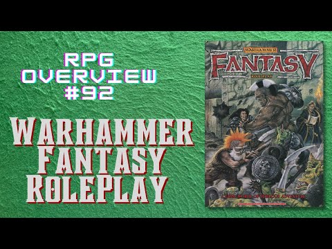 RPG Overview 92 Warhammer Fantasy Roleplay 1st Edition