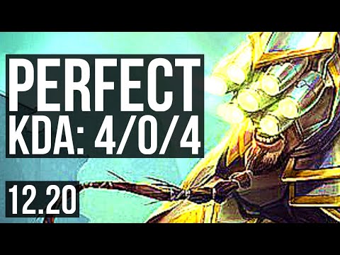 YI vs GRAVES (JNG) | Rank 1 Yi, 4/0/4, 66% winrate | KR Challenger | 12.20