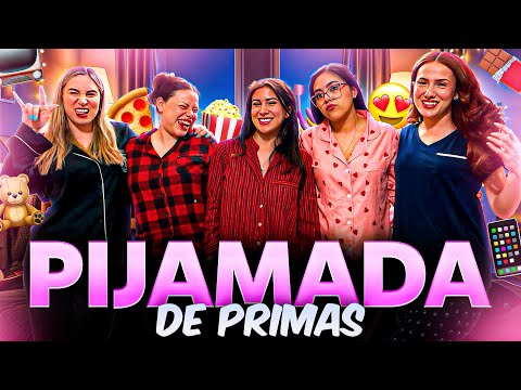 PIJAMADA DE PRIMAS SIN DAFNNE😰🩷  Especial San Valentin | Hermanas JM