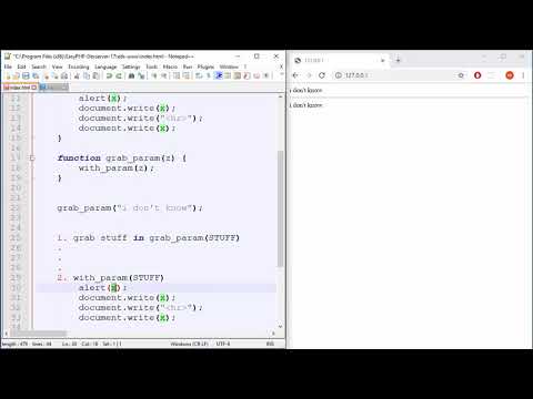Javascript Tutorial 11 How To Function Parameters