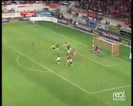 real murcia 2-1 racing de santander (goles)