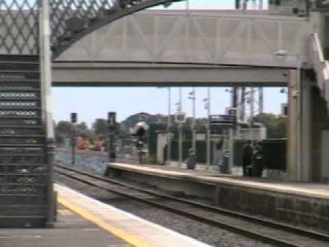 Hazelhatch & Celbridge-201 class no.227 passes light engine heading inbound