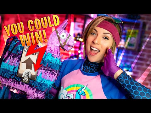 FORTNITE IRL SKIT + HUGE FUNKO POP GIVEAWAY! Video