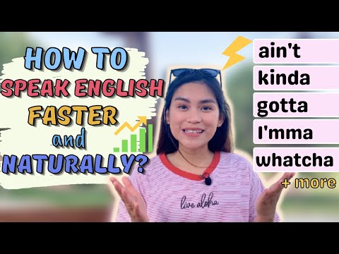 SPEAK ENGLISH FASTER and NATURALLY in 2021 with these INFORMAL CONTRACTIONS || ENGLISHERA