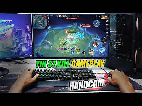 37 Kills!! Yin New Starlight Skin " Eternal Guardian " Gameplay On PC 🤩 [ HANDCAM ] Mobile Legends