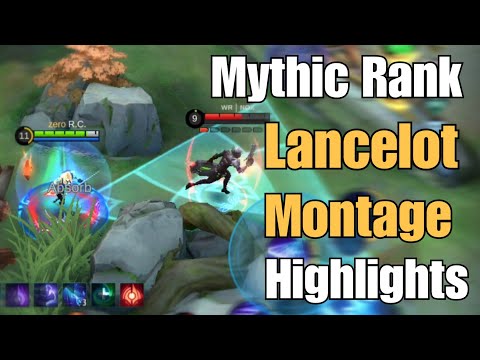 Lancelot Mythic Rank Highlights Montage | MLBB