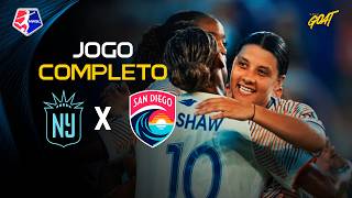 GOTHAM FC X SAN DIEGO WAVE | JOGO COMPLETO | NWSL
