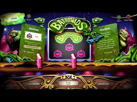 Battletoads: Rare Replay Title Screen (Xbox One)
