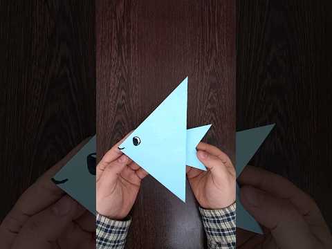 Easy origami fish for kids | kids craft