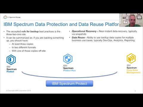 IBM Spectrum Protect and IBM Spectrum Protect Plus - What's new! June '18