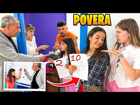 ILARY VIENE TRADITA DALLA RAGAZZA POVERA E LE FA PRENDERE UN BRUTTO VOTO AL COMPITO DI FINE ANNO!