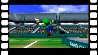 テニスやろうぜ！【マリオテニス64】 マリオ&ルイージ編