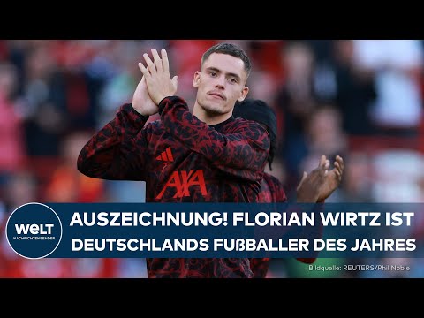 AUSZEICHNUNG: Florian Wirtz ist Deutschlands Fußballer des Jahres