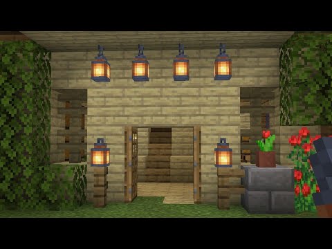 how to make colorful LANTERN in Minecraft
