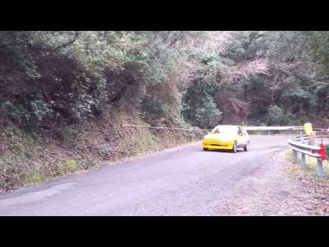 Guglielmi Saggini Peugeot 106 A5 Ronde Liburna asfalto 2014 4° passaggio